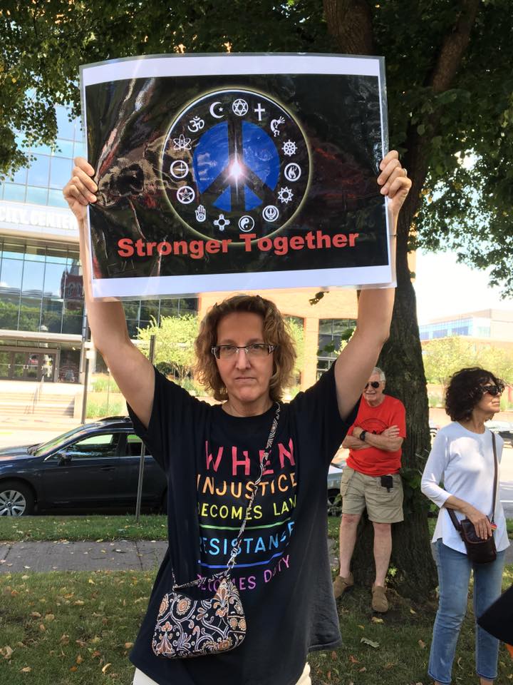 Mary H at rally 2019 B